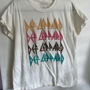 Def Leppard Band Tee 🤘🏼